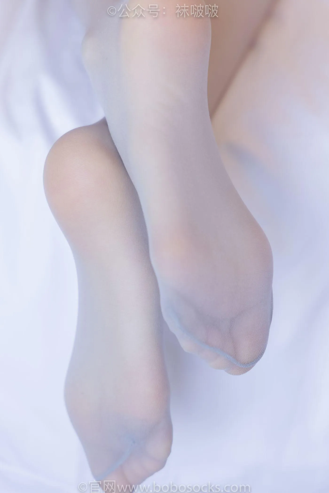 [BoBoSocks袜啵啵]NO.083 稚予-高跟鞋、凉鞋、白丝、裸足涂白色指甲油剧情 [140P]插图9
